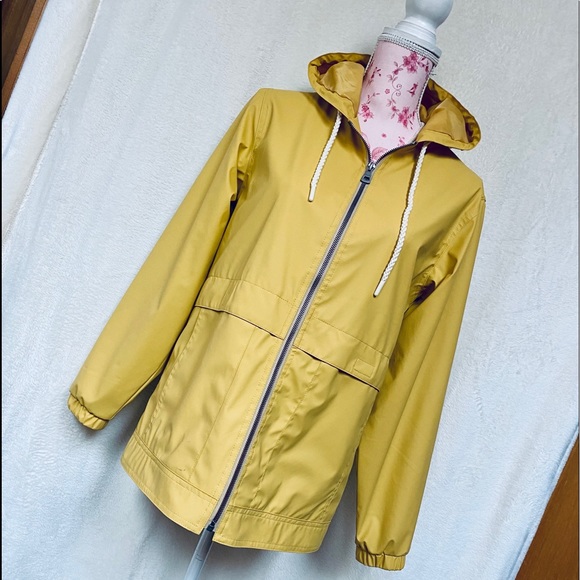 weatherproof vintage raincoat